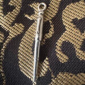 Sterling Silver Fountain Pen Charm
